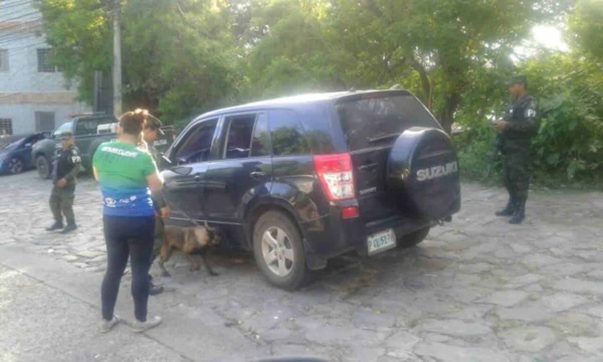 Realizan intenso operativo en la colonia El Pedregal del capital de Honduras