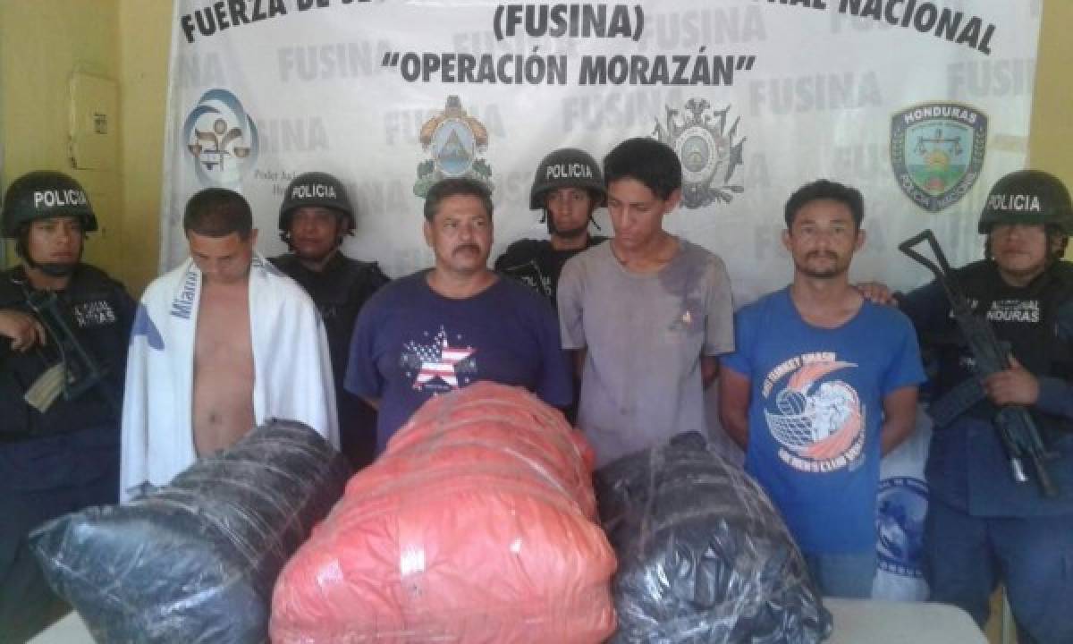 En camión cargado con cocos escondían droga
