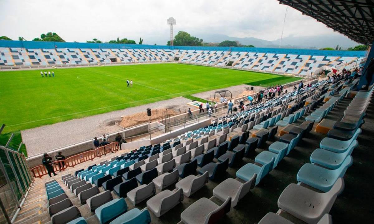 Una belleza: Así avanza la remodelación del estadio Juan Ramón Brevé en Juticalpa, Honduras