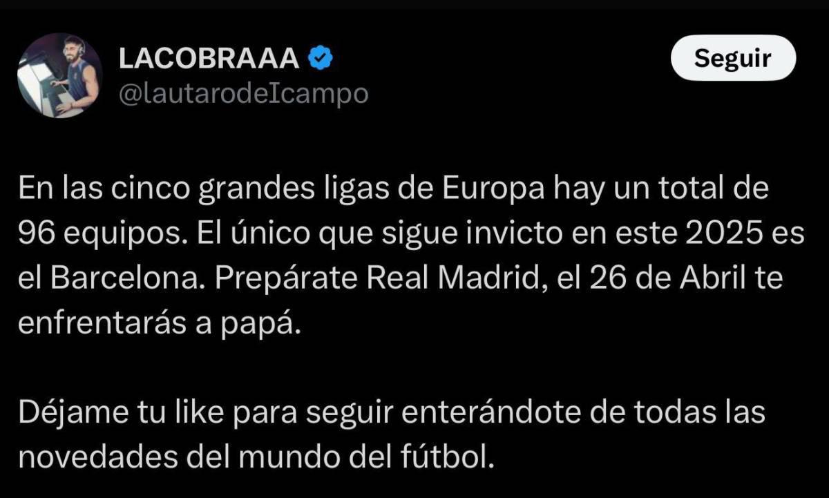 Lo que dicen los periodistas sobre final Real Madrid vs Barcelona; Se hacen pipí en los pantalones