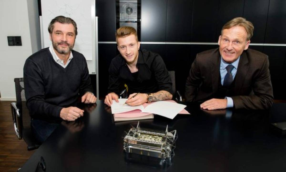 Marco Reus amplía su contrato con Borussia Dortmund hasta 2019