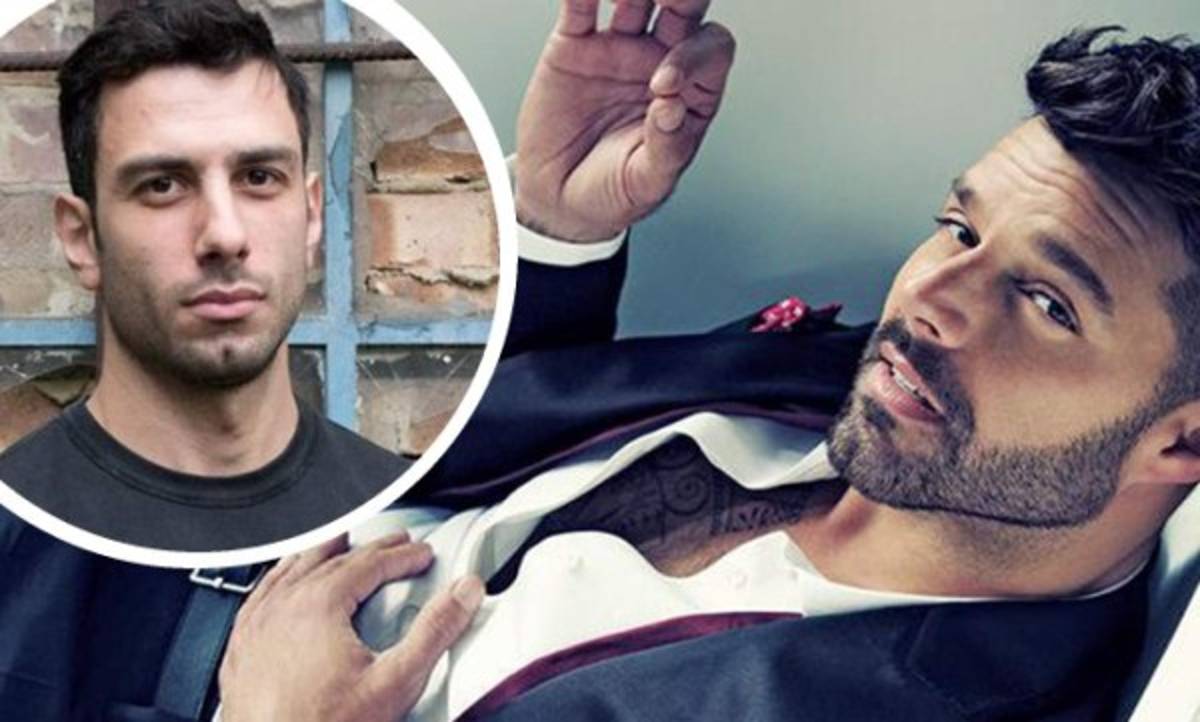 Difunden imagen prohibida del novio de Ricky Martin