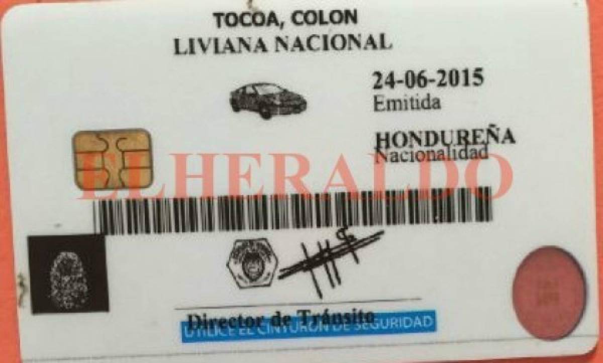 Narco colombiano tenía identidad hondureña con nombre falso