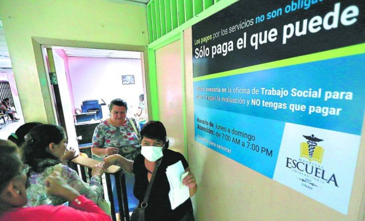 Honduras: Pacientes recurren a Trabajo Social por cobros del HEU
