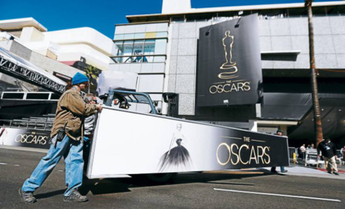 Todo listo para los Oscar