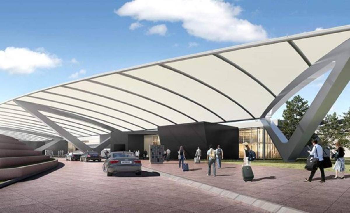 Una proyección de las modernas instalaciones de Palmerola una vez que se concluya y entre en operaciones en el 2018.