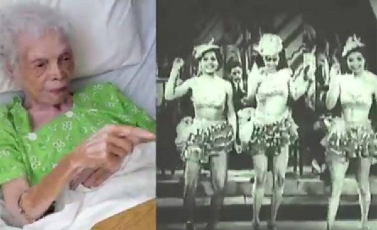 Bailarina, de 102 años, se ve a sí misma bailar por primera vez