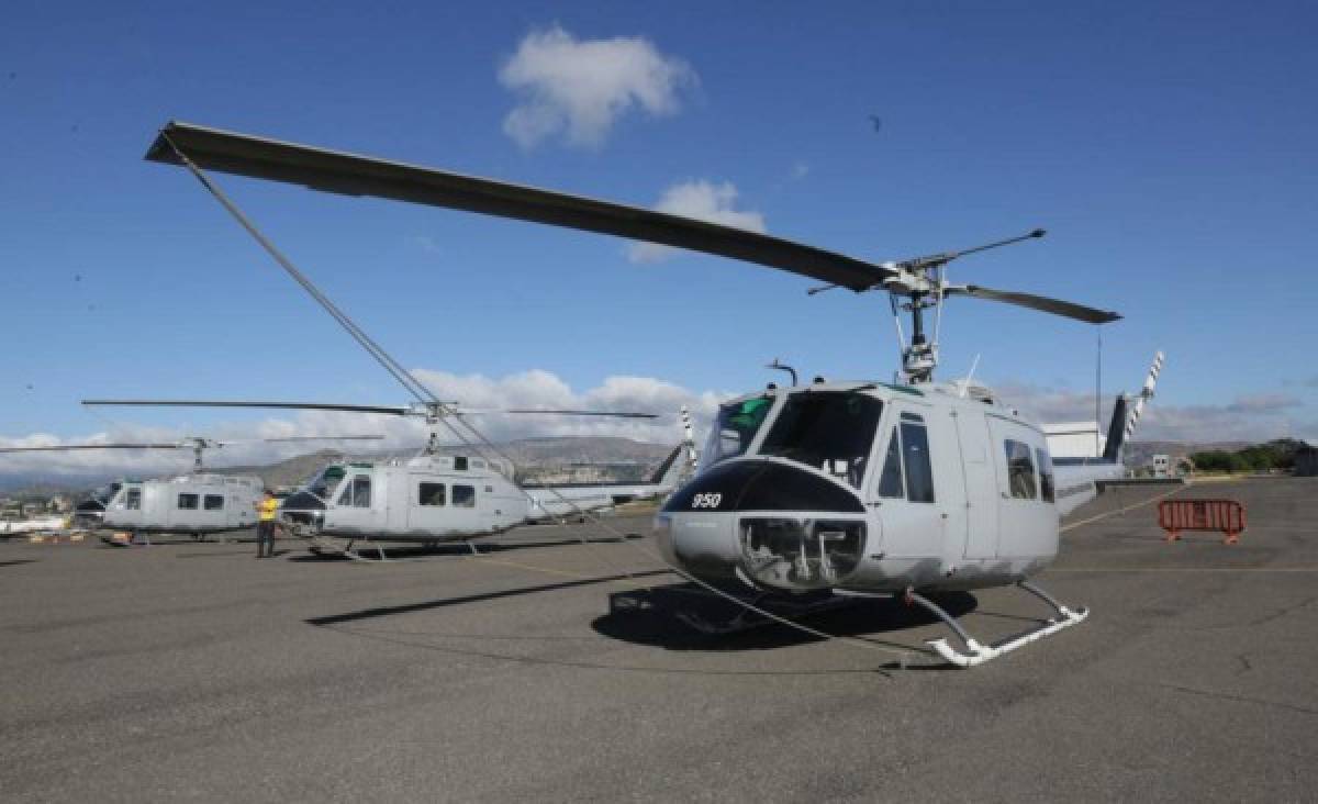 JOH tras donación de EE UU de avión y cuatro helicópteros: 'La entrega de este equipo fortalecerá la FAH'  