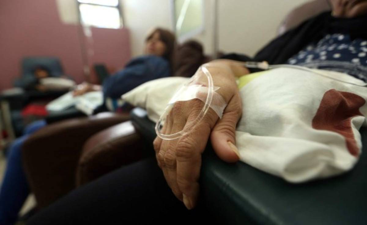 En la sala oncológica del Hospital San Felipe se realizan los tratamientos para pacientes con cáncer.Foto:Johny Magallanes/EL HERALDO.