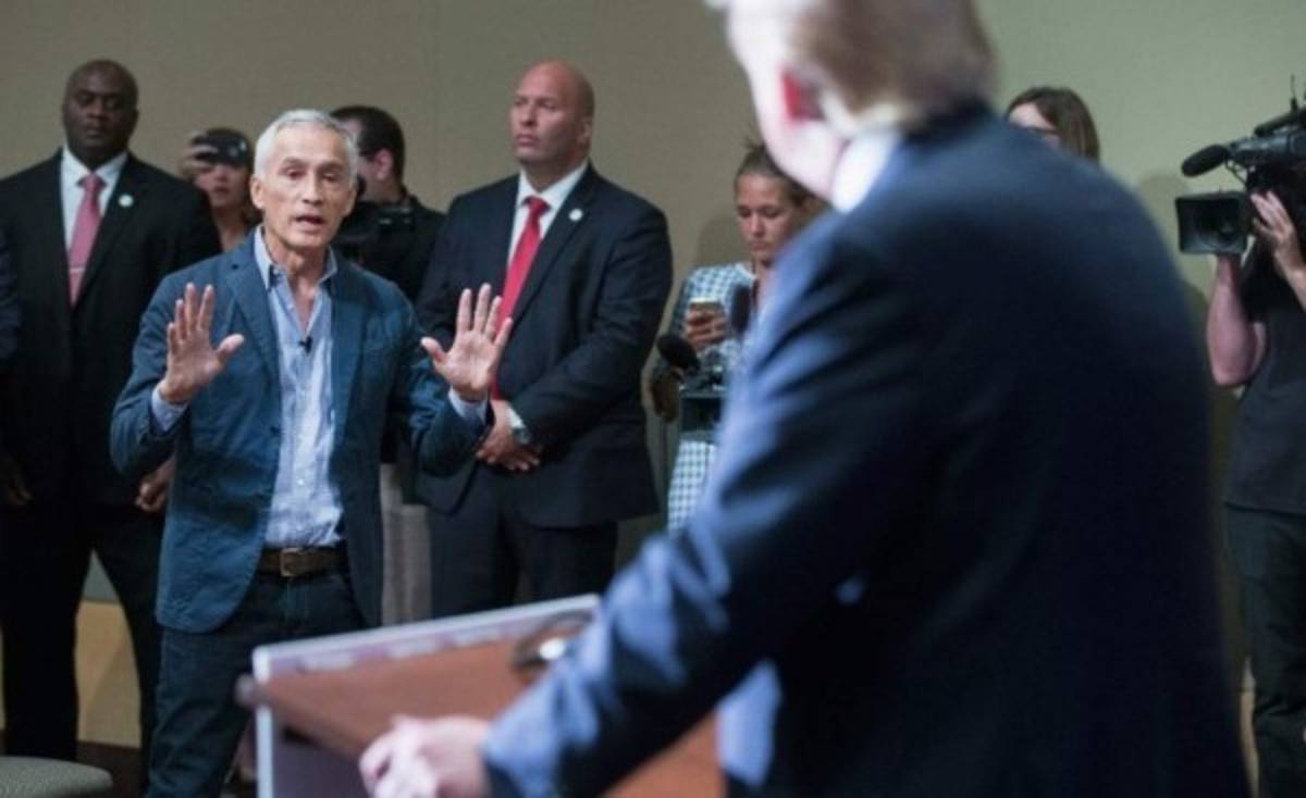 Jorge Ramos le responde a Trump