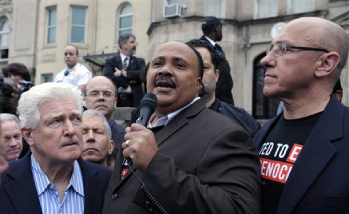 Hijos de Martin L. King conmemoran 44to aniversario de su muerte