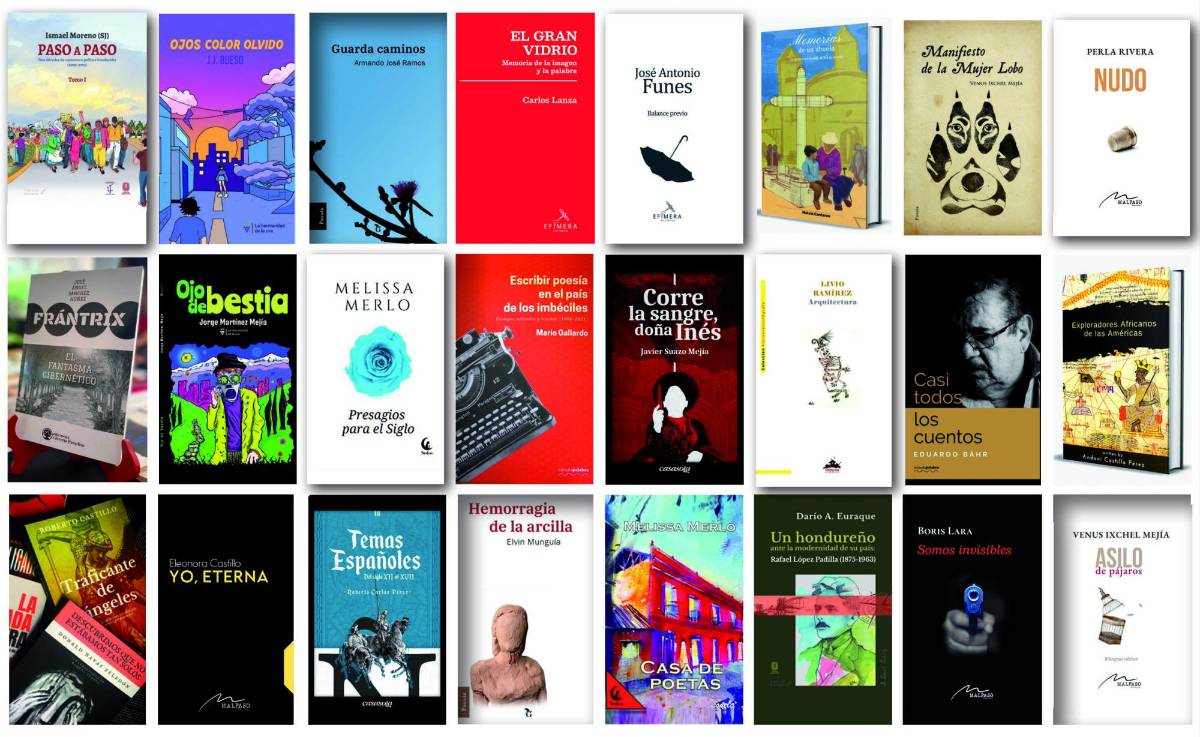 Honduras en libros: Recuento de las ediciones de 2022