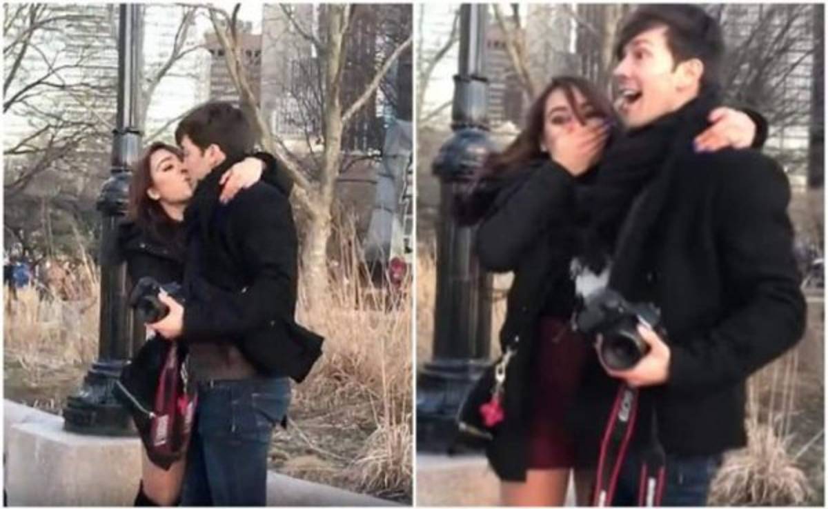 Dana Paola sorprende por beso con guapo presentador de TV