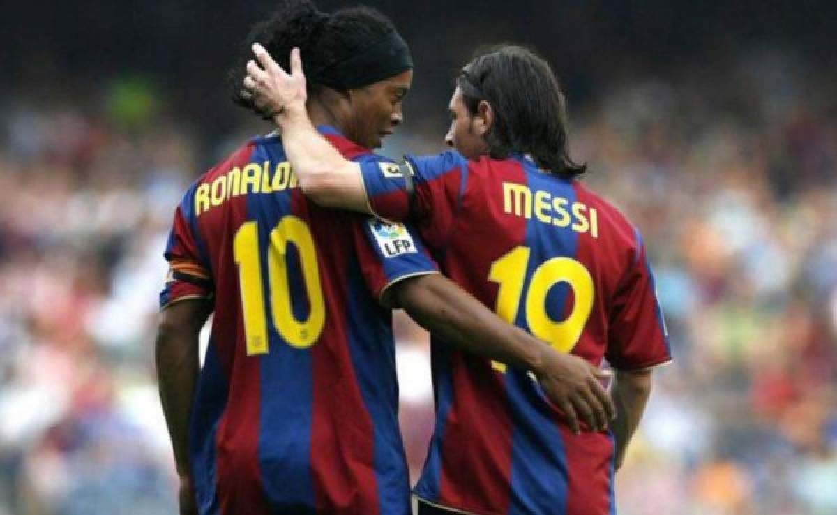 La emotiva carta de Ronaldinho a su 'yo de 8 años' sobre Messi