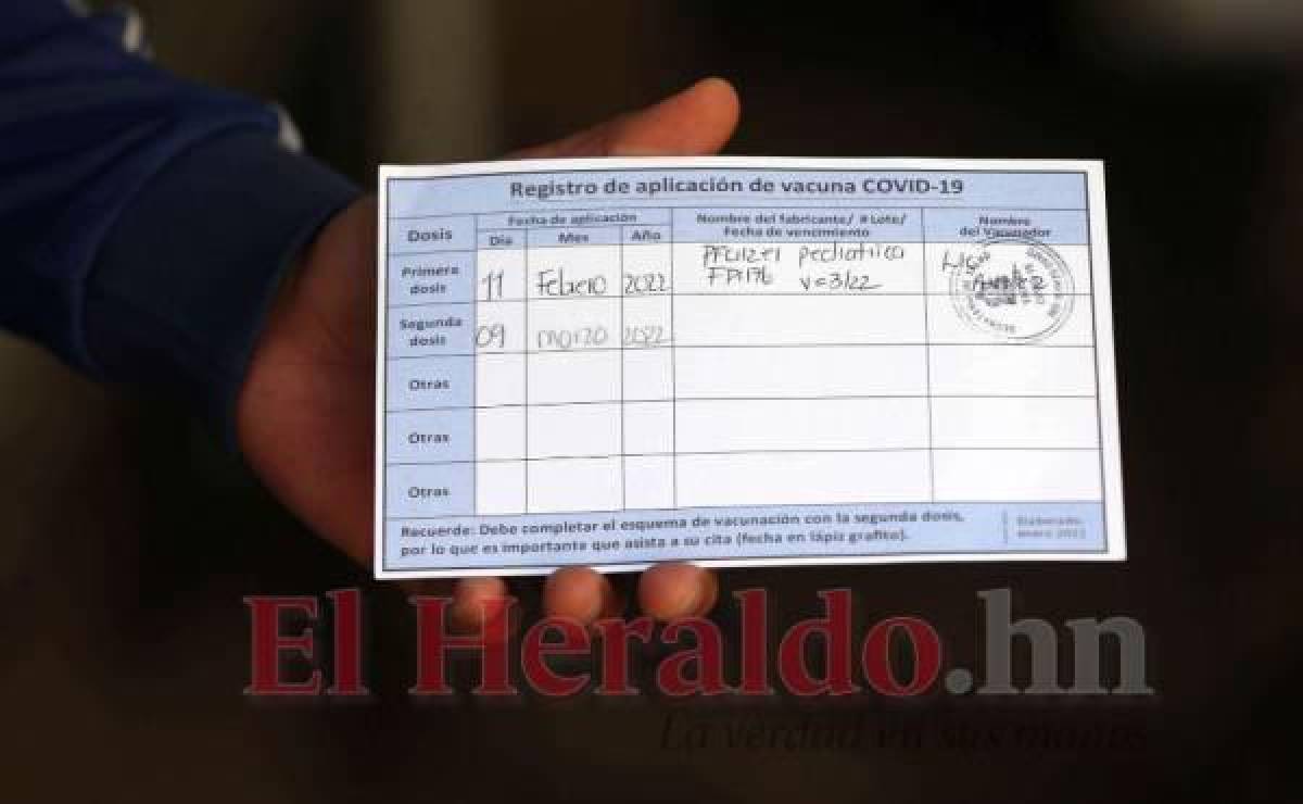 Honduras: ¿Cómo recuperar el carnet de vacunación del covid-19?