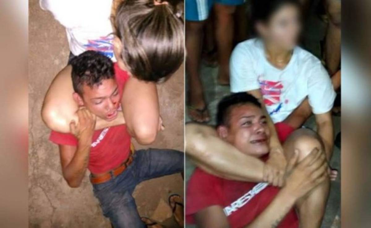 Mujer hace que un ladrón le pida auxilio a la policía en Brasil