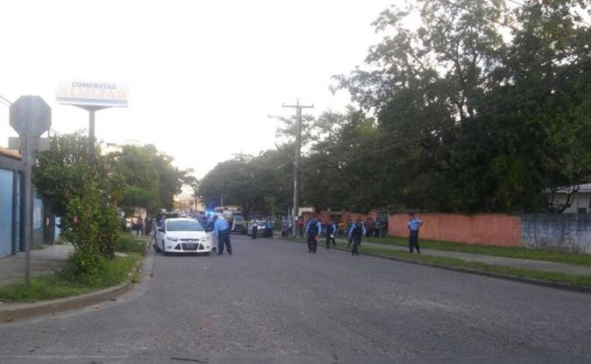 Acribillan a dos personas dentro de vehículo en San Pedro Sula