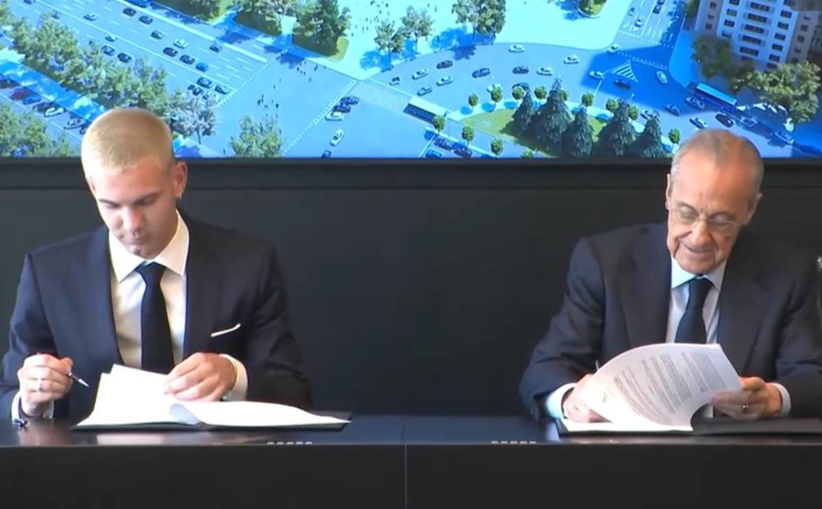 Error del Real Madrid en presentación de Mastantuono, razón de su dorsal y figuras presentes