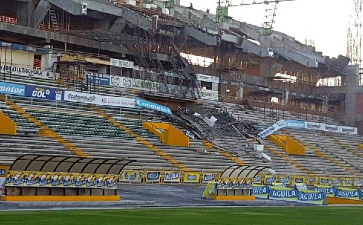 Al menos dos muertos en Colombia al desplomarse gradería de estadio