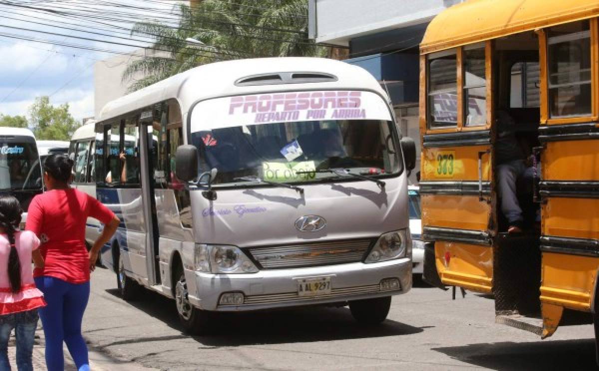Tegucigalpa: El 20% de los buses ejecutivos finalizarán su vida útil en 2018