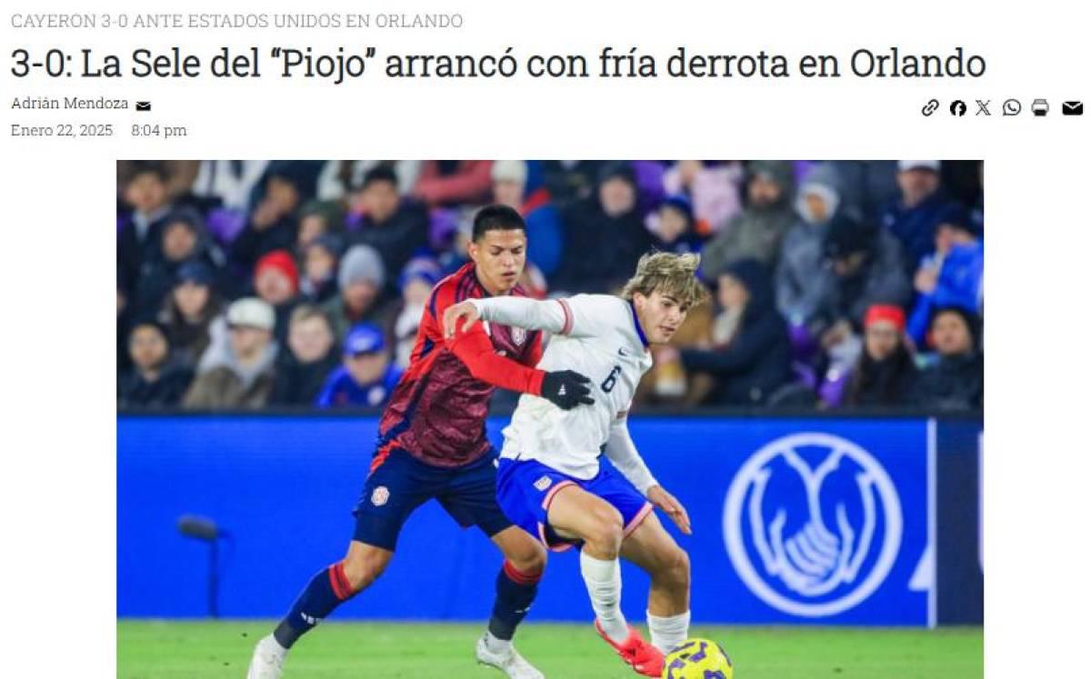 Miguel Herrera debuta con derrota en Costa Rica y esto dicen los medios