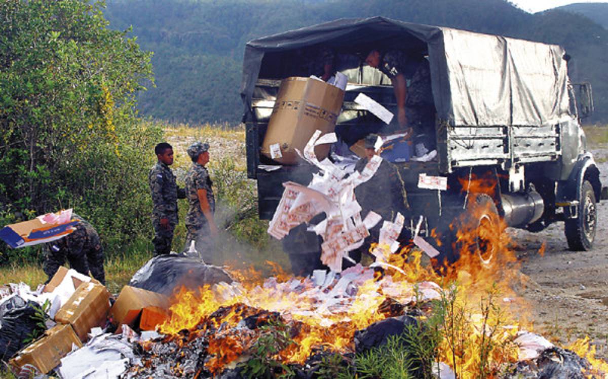 Papeletas liberales ya están en bodegas del Infop