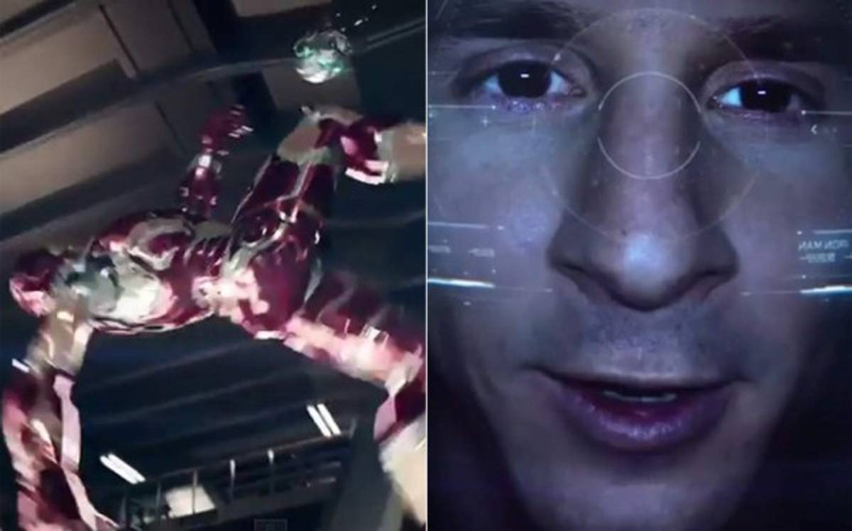 Video: Messi se convierte en Iron Man