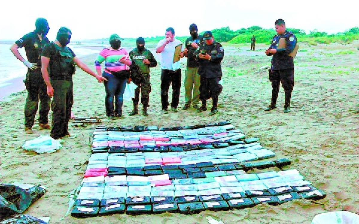 Incautan 211 kilos de cocaína y capturan a un narco colombiano