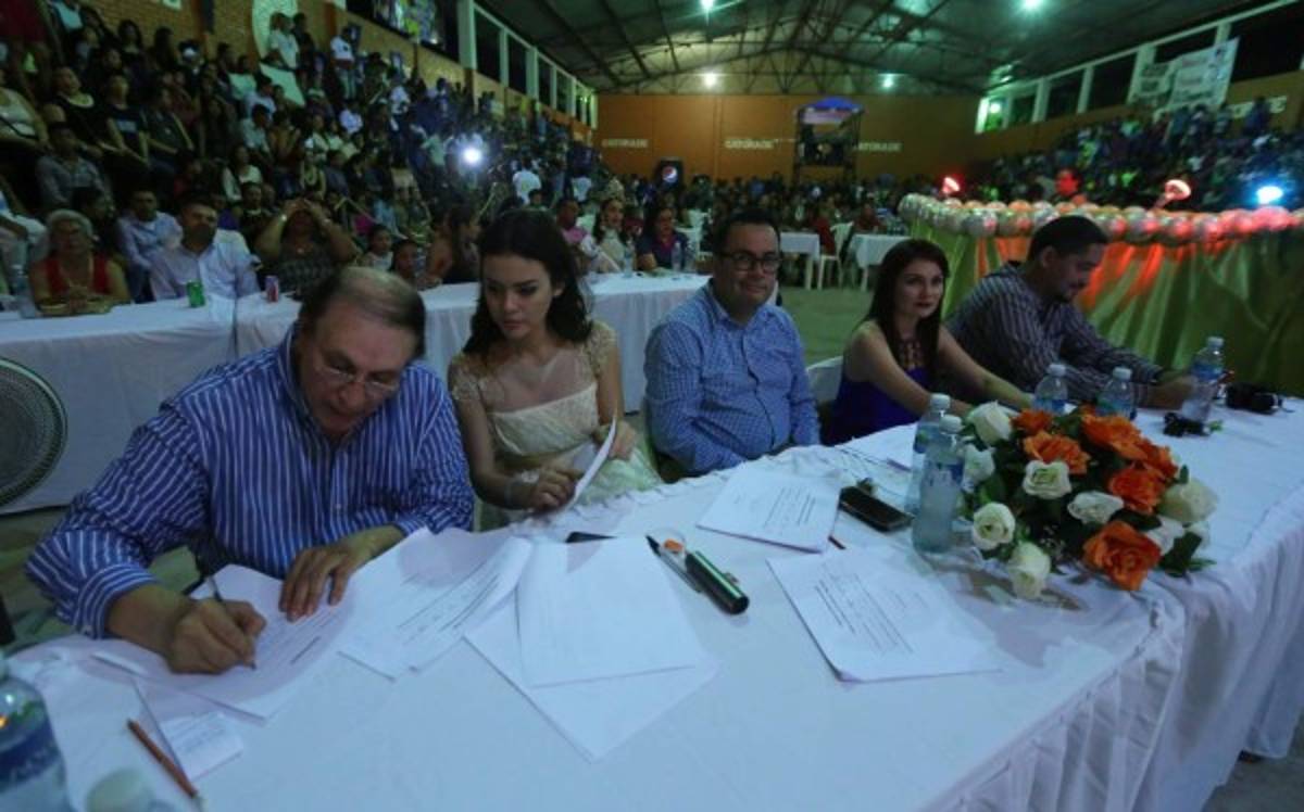 San Lorenzo recibe a Dayana Banegas como nueva reina