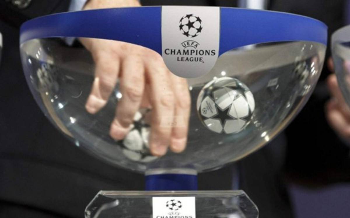 Listos los grupos en el sorteo de la Champions League