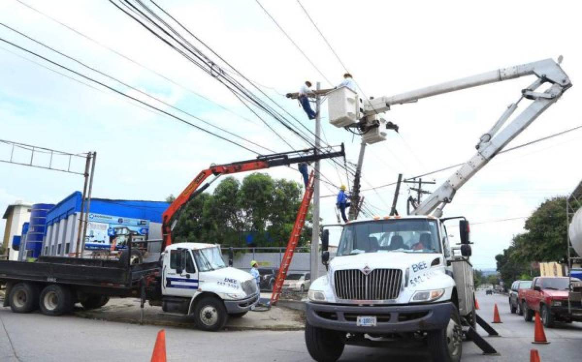 EEH anuncia suspensión de fluido eléctrico en varias zonas de Honduras