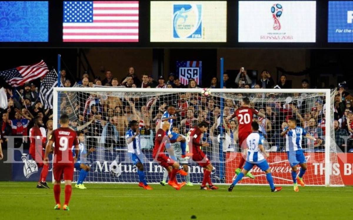 Estados Unidos humilla 6-0 a Honduras en el Avaya Stadium en el juego eliminatorio rumbo a Rusia 2018