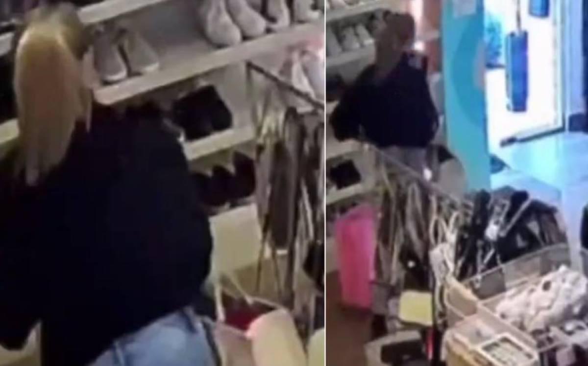 Novia de futbolista fue captada robando en una tienda: Cámaras muestran la evidencia