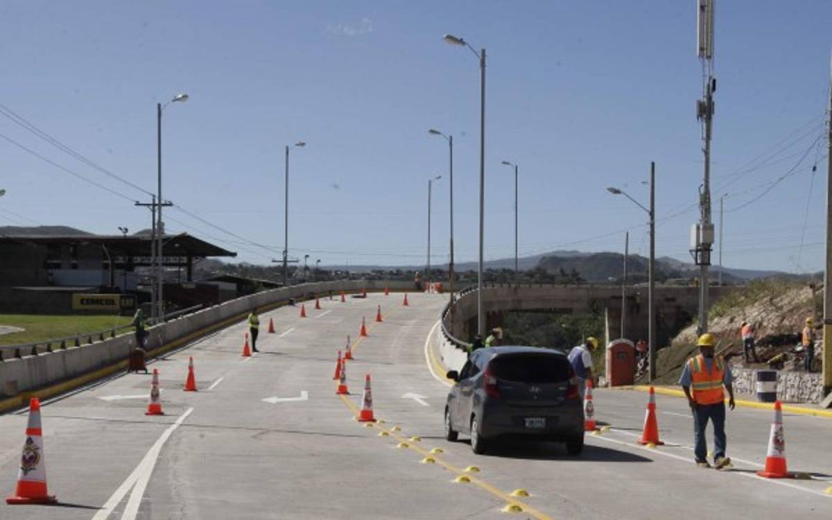 Honduras: Habilitan el paso a desnivel del Kuwait