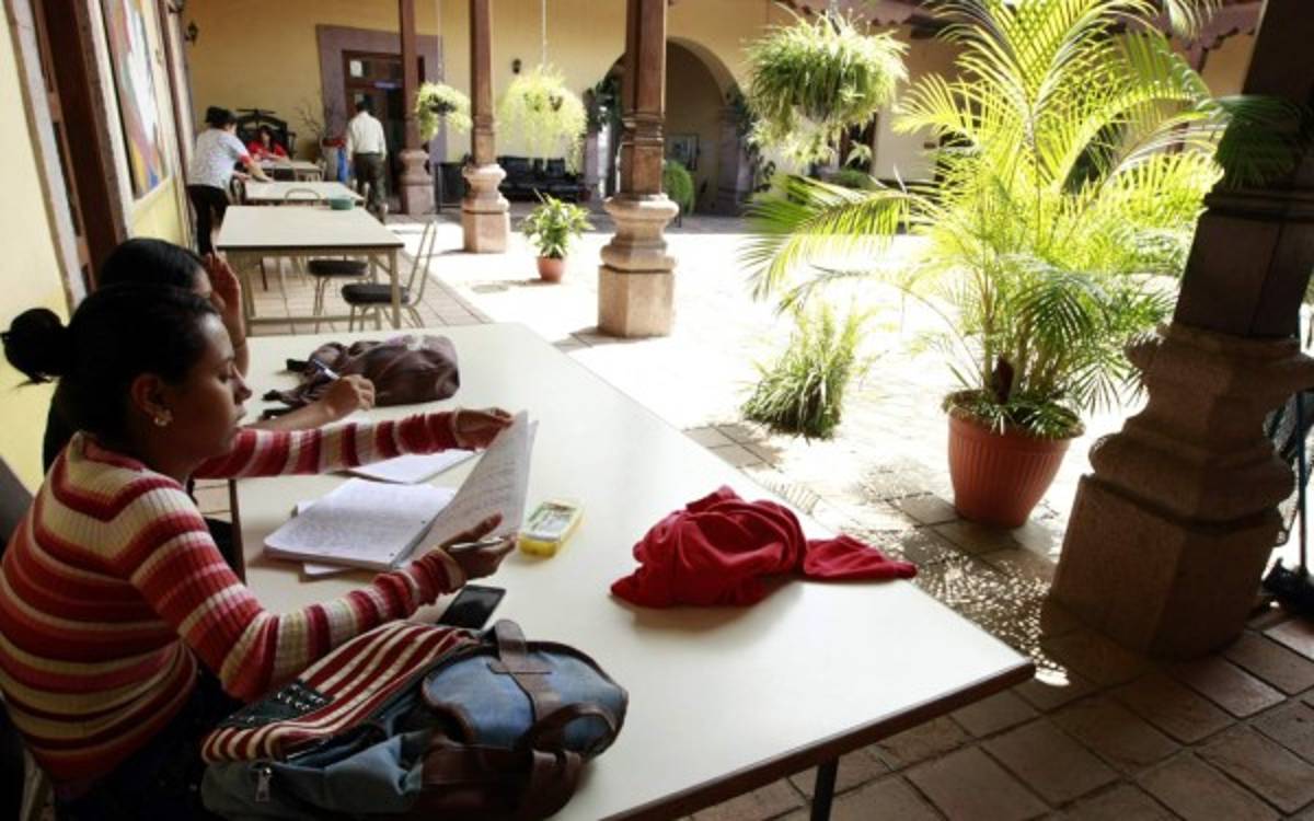 Autoridades de la Biblioteca Nacional elaboran mecánicas junto a escuelas para recibir escolares y mostrarles el hábito de la lectuca (Foto: Alejandro Amador)