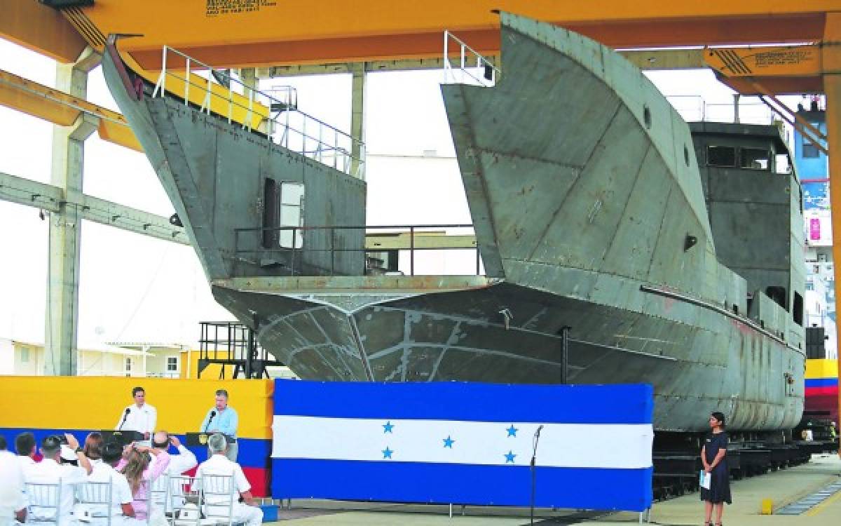 En cuatro meses estará listo buque construido por Colombia
