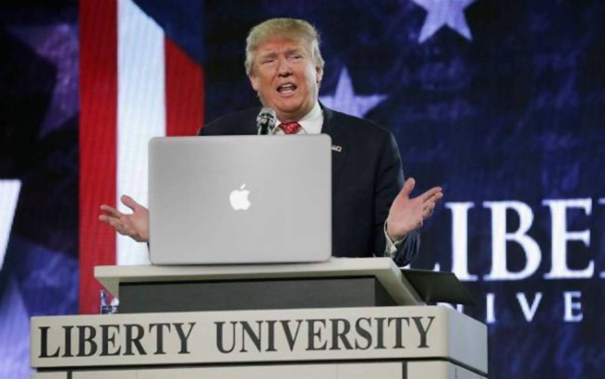 Donald Trump llama a boicotear a Apple