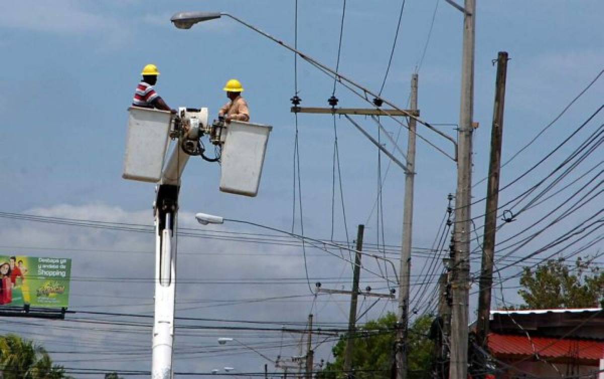 Zonas de Honduras que no tendrán energía eléctrica este viernes