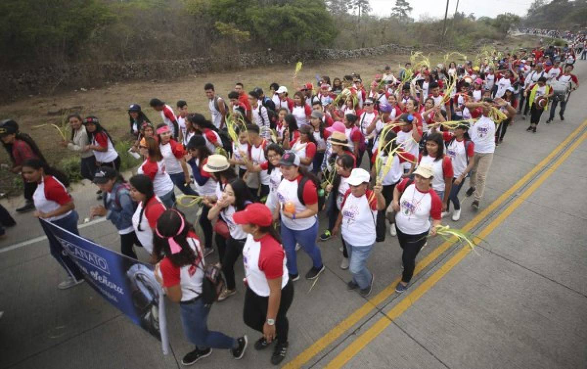 Jóvenes héroes cargan su cruz y claman a Dios por el rescate del ambiente