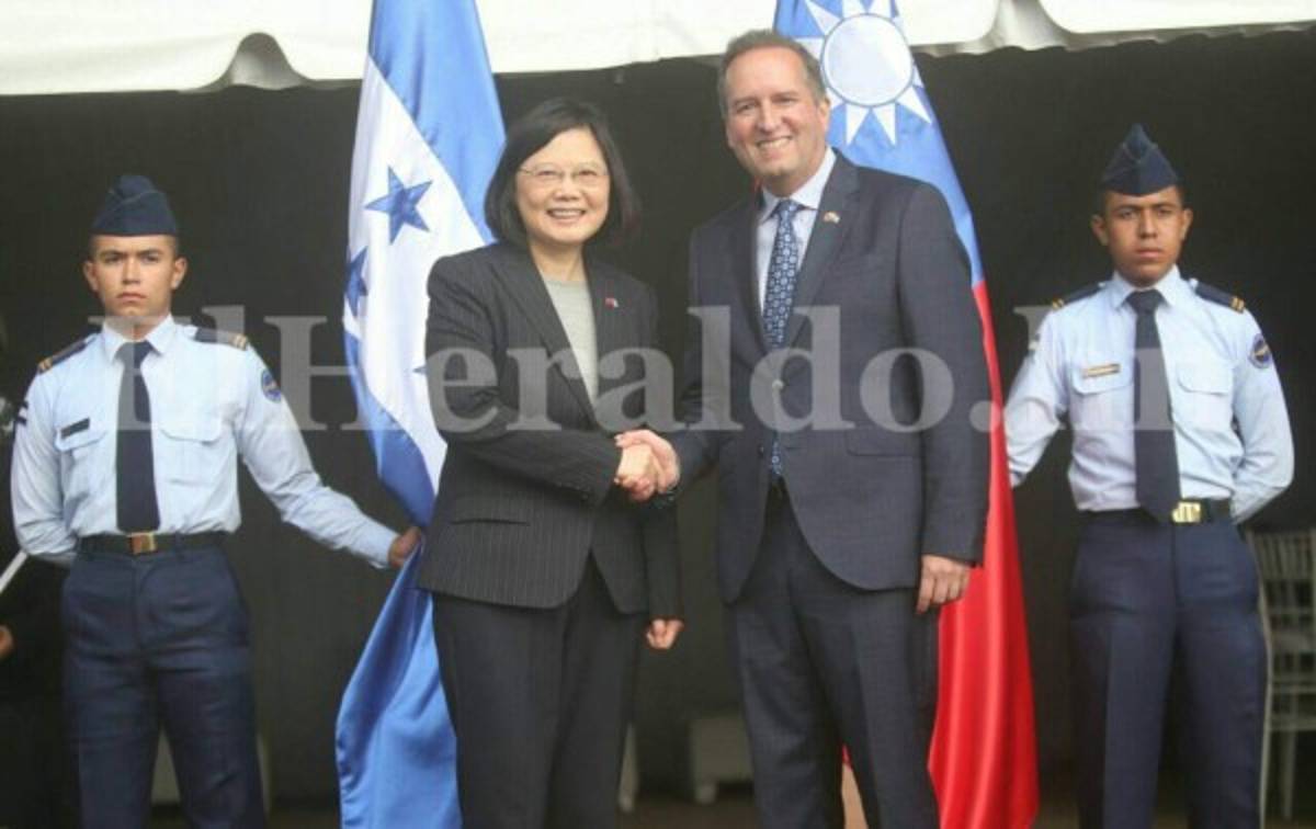 Llega a Honduras la presidenta de Taiwán para fortalecer acuerdos bilaterales