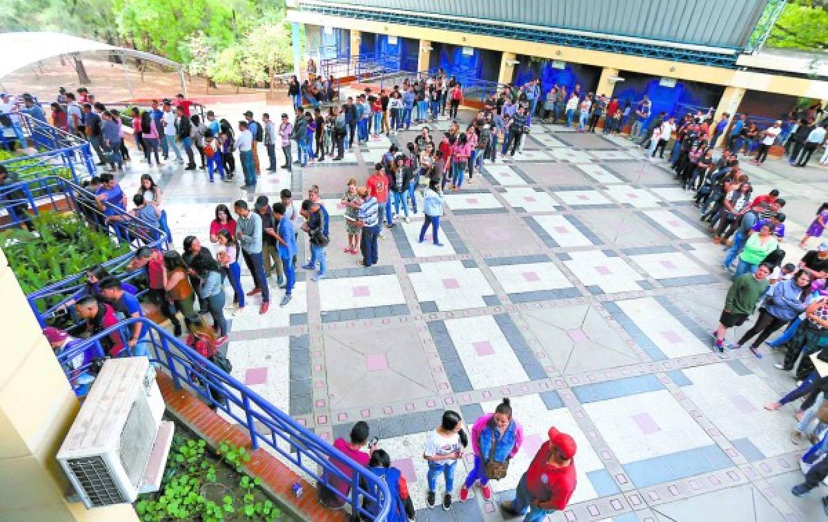 UNAH espera más de 13,500 alumnos de primer ingreso