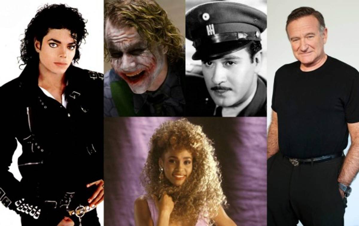 Muertes famosas salpicadas por el misterio, sorpresa y tragedia  