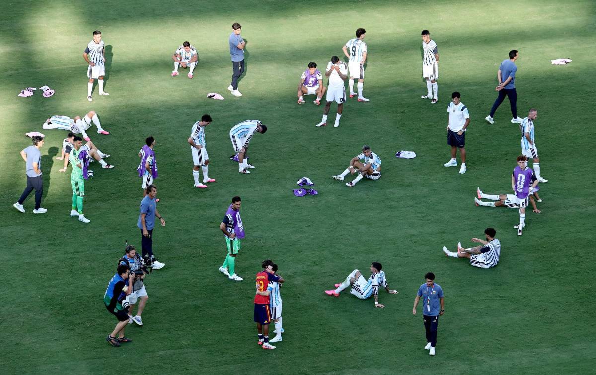 Llanto de Lamine Yamal y pelea de jugadores: Así celebró España tras coronarse campeón del Mundo