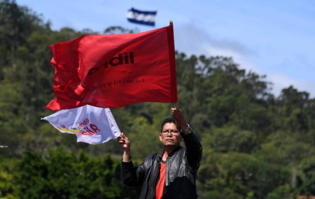 Nasralla lidera manifestación de la Alianza este domingo en la capital