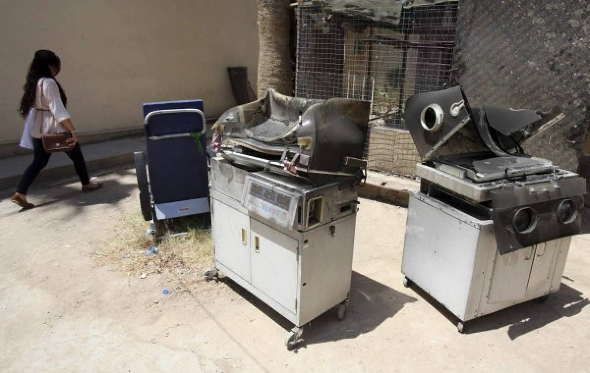Mueren 12 bebés en un incendio en un hospital de Bagdad  