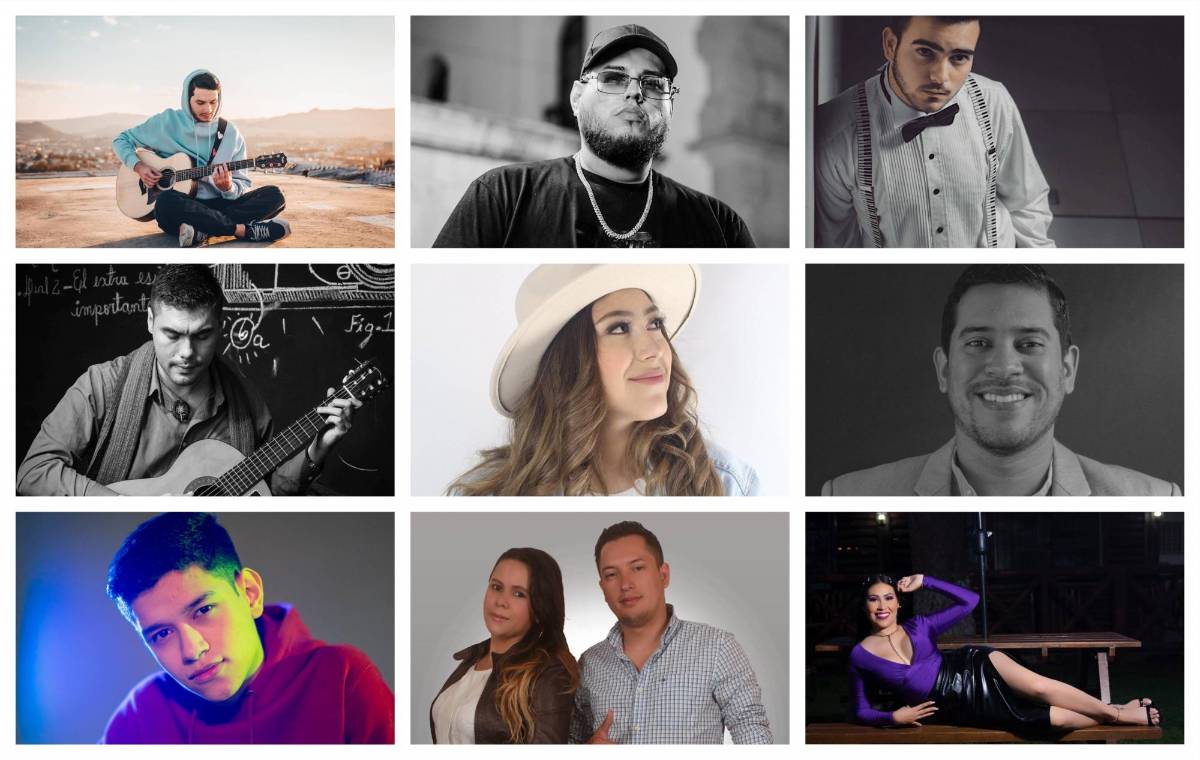 Los rostros del Festival de la Canción Honduras