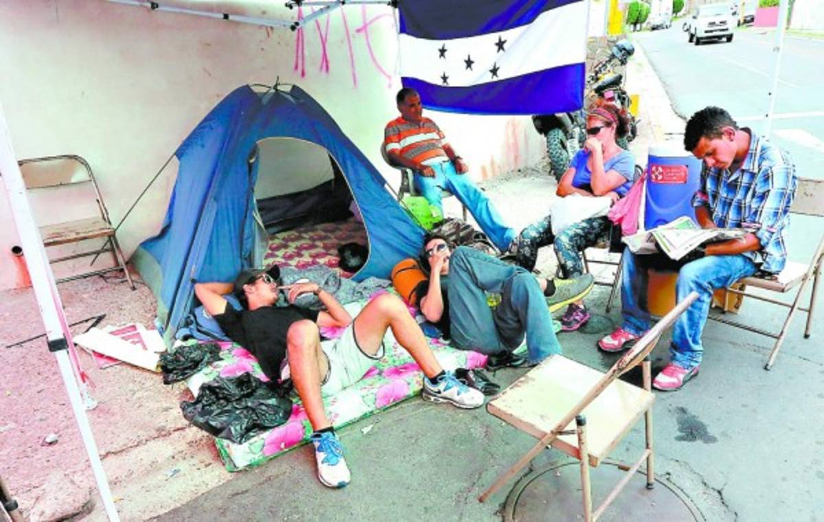 Jóvenes 'indignados” solo quieren una CICIH