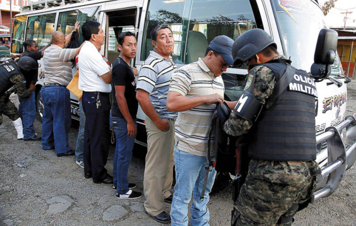 Policía Militar ya da seguridad en Honduras