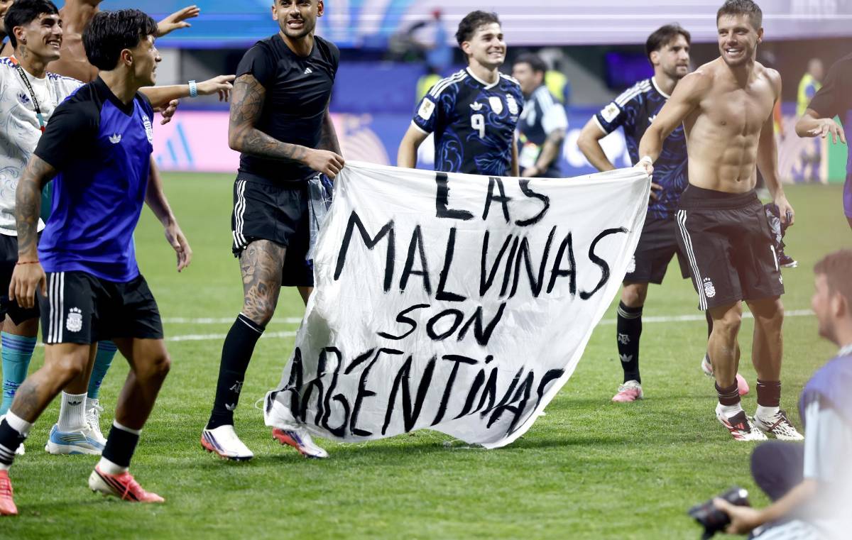 Puede que el Mundial no sea nuestro, pero las Malvinas sin duda lo son