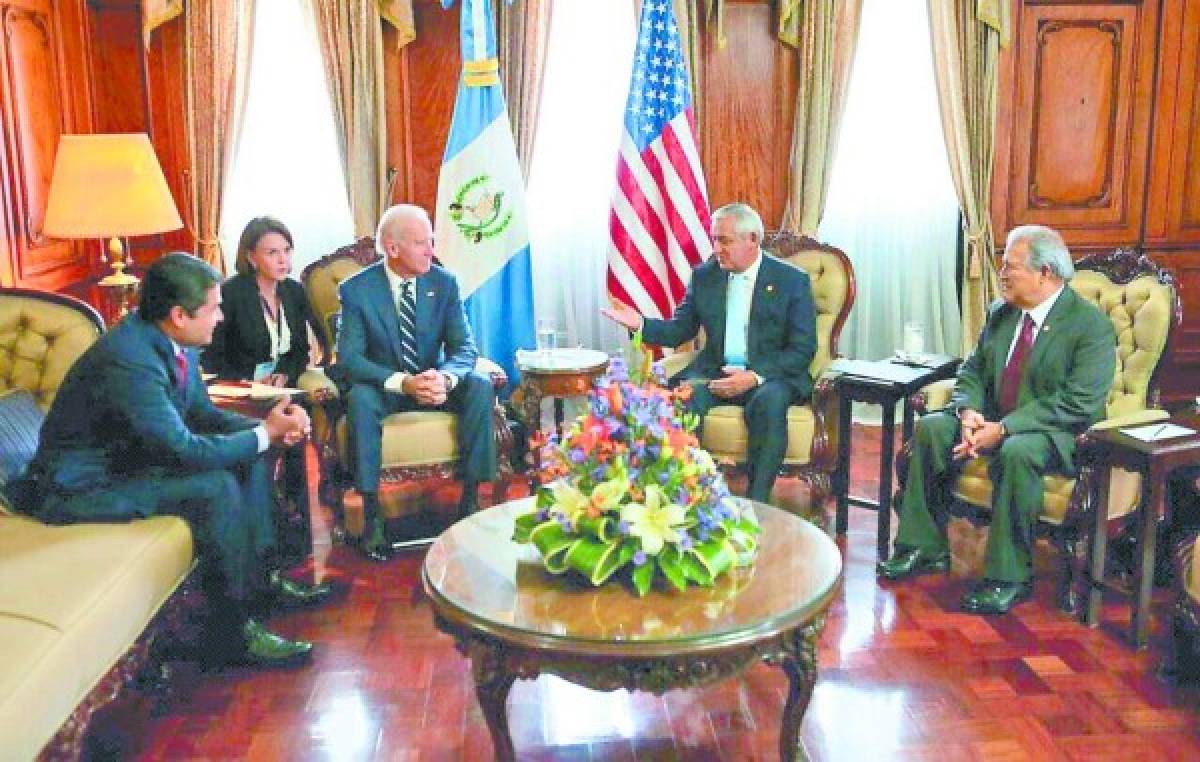 Joe Biden reitera apoyo de Estados Unidos a Triángulo de Centroamérica